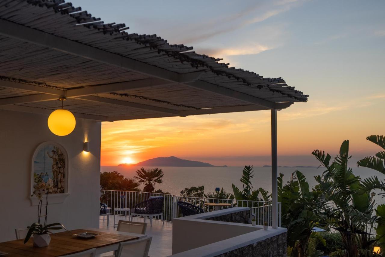 Capri Blue Luxury Villa Le Tre Monelle Anacapri  Dış mekan fotoğraf