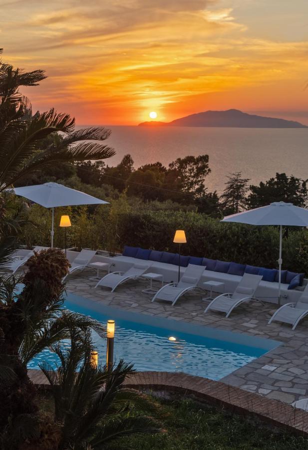 Capri Blue Luxury Villa Le Tre Monelle Anacapri  Dış mekan fotoğraf
