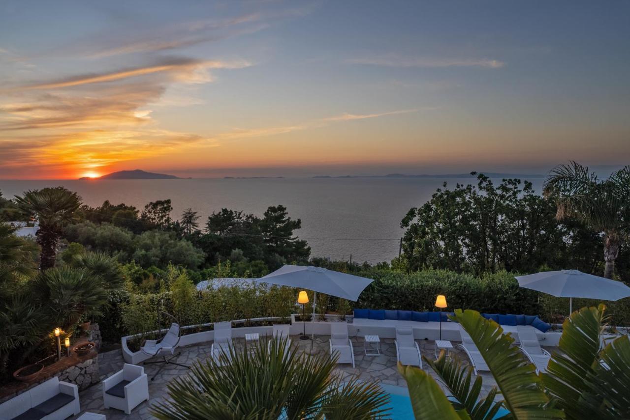 Capri Blue Luxury Villa Le Tre Monelle Anacapri  Dış mekan fotoğraf