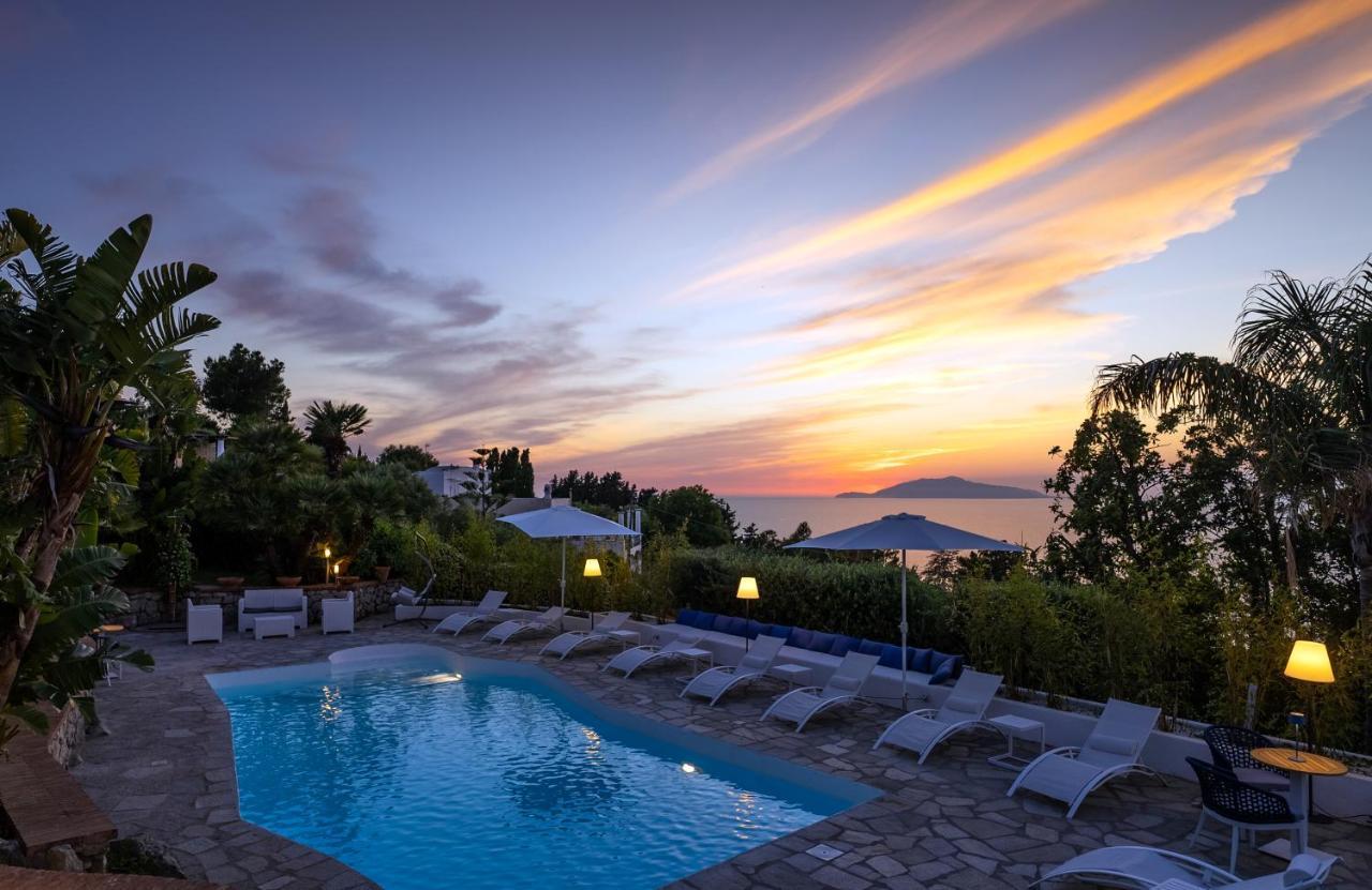 Capri Blue Luxury Villa Le Tre Monelle Anacapri  Dış mekan fotoğraf