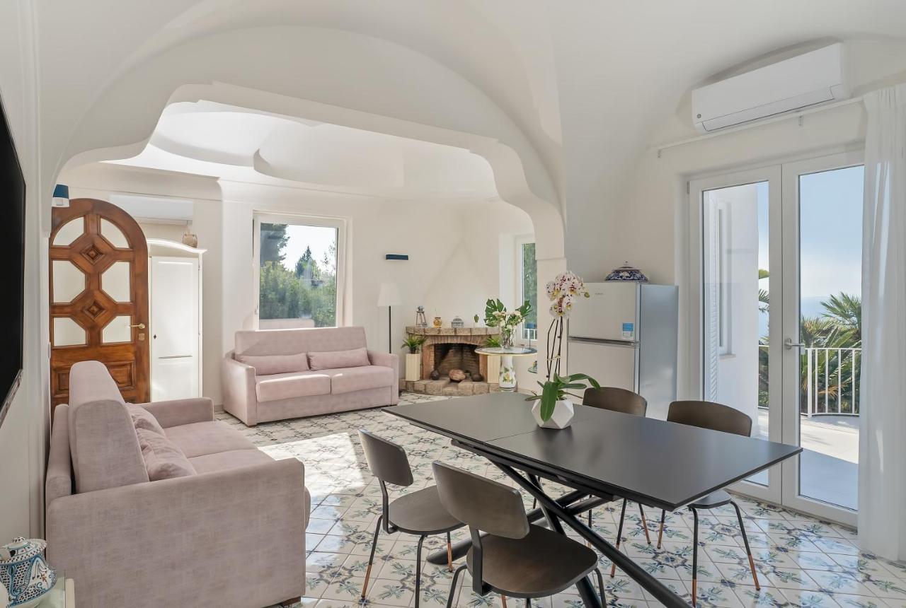 Capri Blue Luxury Villa Le Tre Monelle Anacapri  Dış mekan fotoğraf