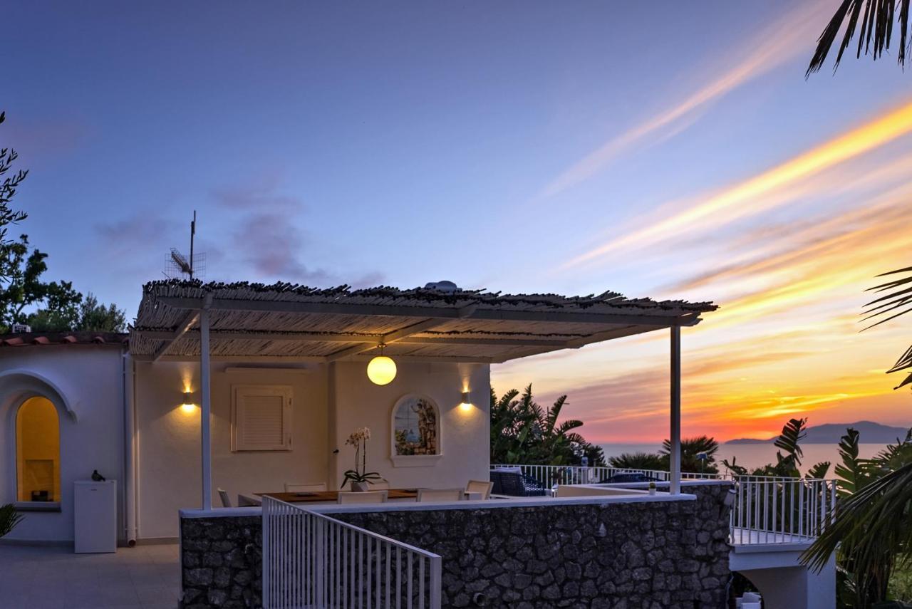 Capri Blue Luxury Villa Le Tre Monelle Anacapri  Dış mekan fotoğraf