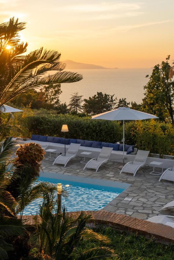 Capri Blue Luxury Villa Le Tre Monelle Anacapri  Dış mekan fotoğraf