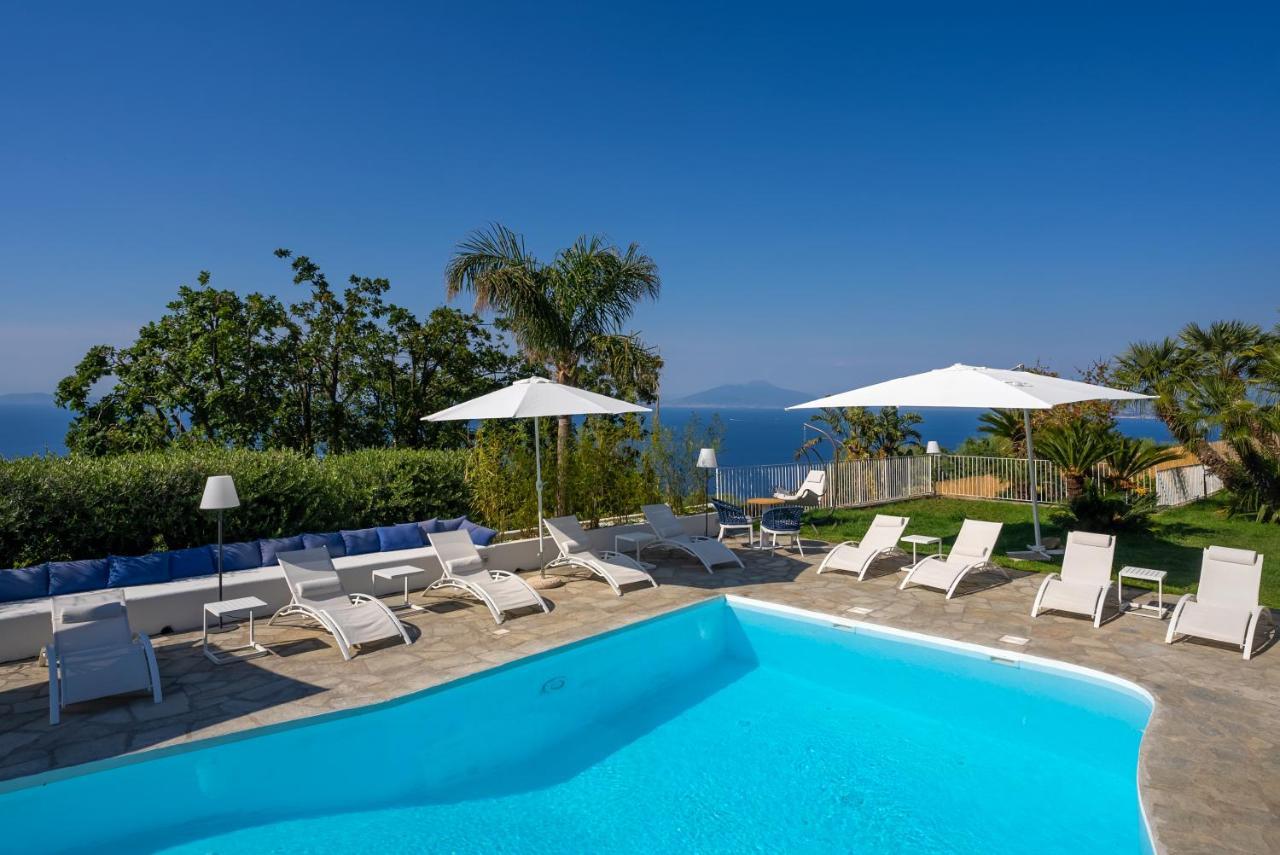 Capri Blue Luxury Villa Le Tre Monelle Anacapri  Dış mekan fotoğraf