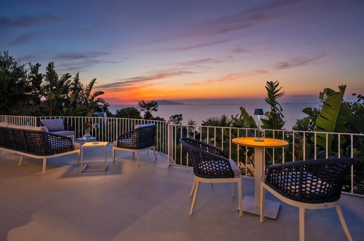 Capri Blue Luxury Villa Le Tre Monelle Anacapri  Dış mekan fotoğraf