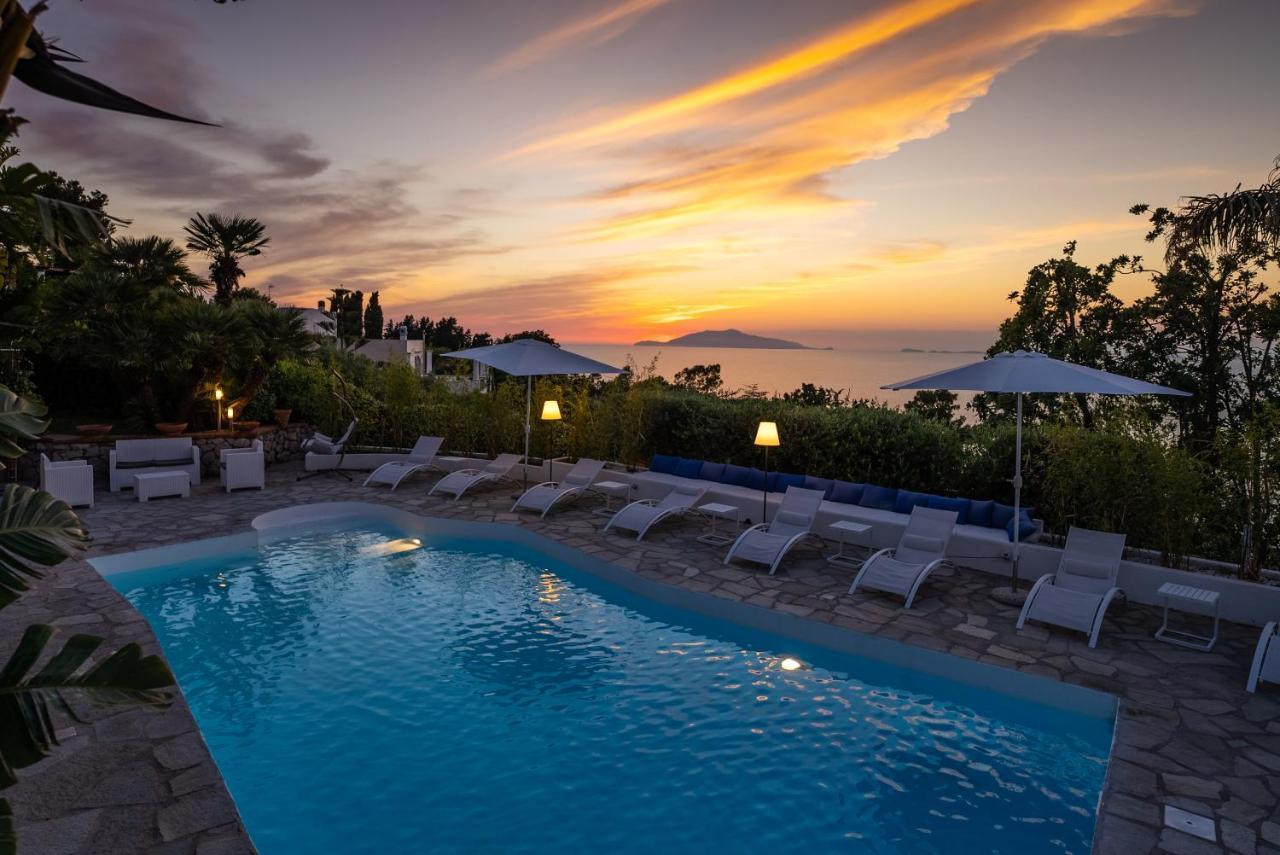 Capri Blue Luxury Villa Le Tre Monelle Anacapri  Dış mekan fotoğraf